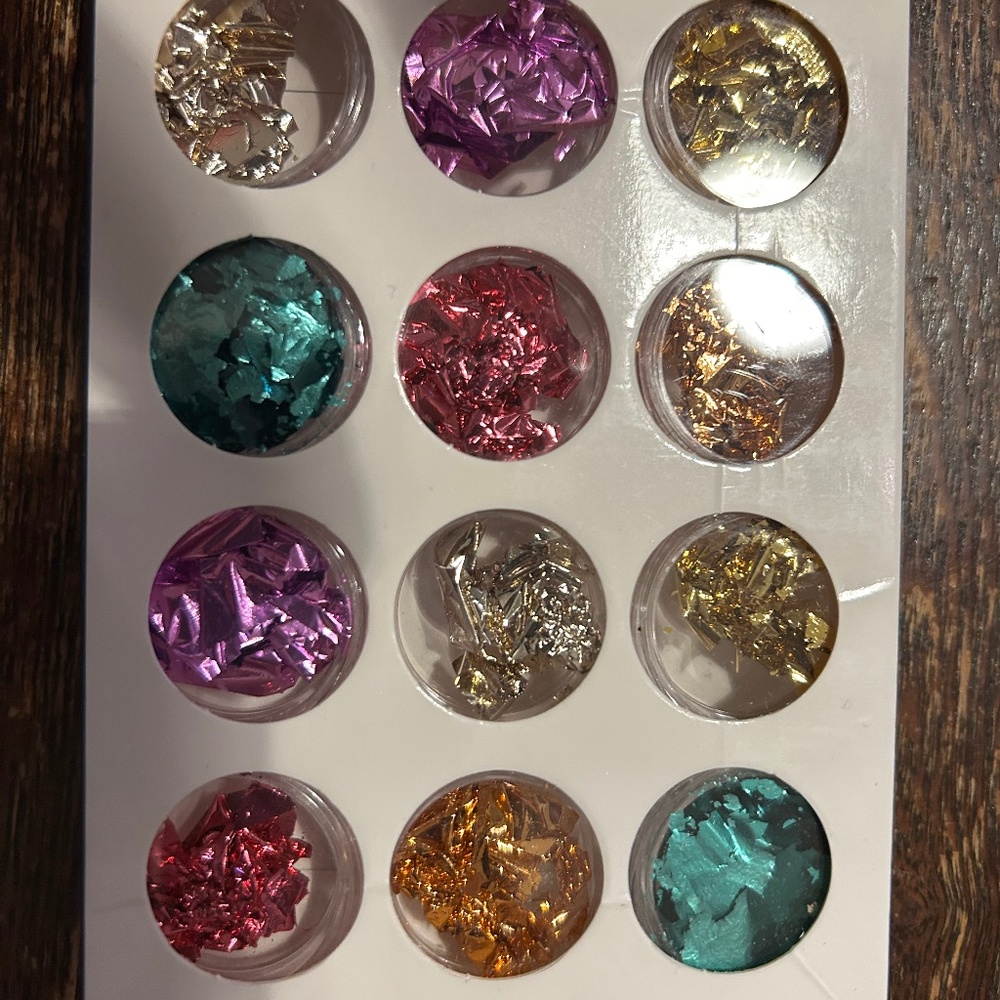 Nail foils for decorating nails